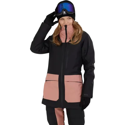 Fundango Poplar Eco Jacket Fekete Sí és Snowboard kabát | winteroutlet.hu