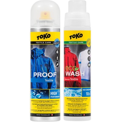 Duo Csomag Textile Proof impregnáló szer + Eco Textile Wash mosószer 250 ml