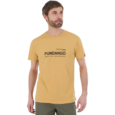 Fundango Vital Graphic-T Sárga póló | winteroutlet.hu