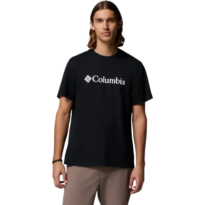 Columbia CSC Basic Logo Tee Fekete póló | winteroutlet.hu