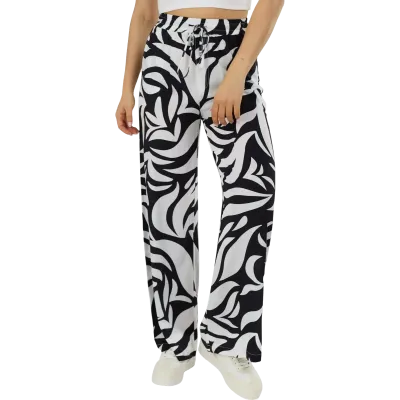 Fundango Poppy Pants Fekete Nyári Nadrág | winteroutlet.hu
