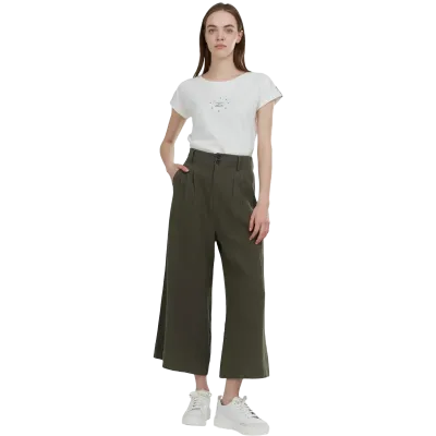 Fundango Piper Pants Oliva nyári nadrág | winteroutlet.hu