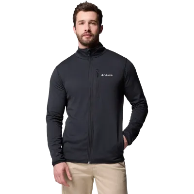 Pulover Polar Columbia Essential Hike Grid Fleece Full Negru | winteroutle.ro