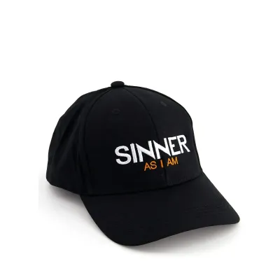 Sinner Cap Sinner As I Am Fekete Sapka | winteroutlet.hu