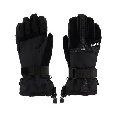 Sinner Everest Fekete Sí és Snowboard kesztyű | winteroutlet.hu