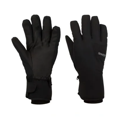 Sinner Skihill Glove II Fekete si és snowboard kesztyű | winteroutlet.hu