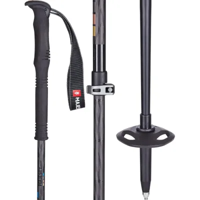 Majesty Touring Carbon 2p Teleszkópos síbot 105-140 cm | winteroutlet.hu
