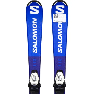 Salomon S Race Jr. 130 cm schiuri copii second hand | Winter Outlet