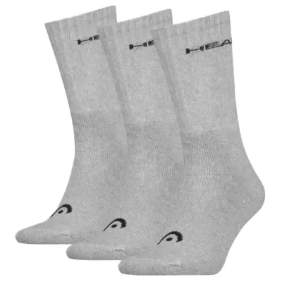 Head Ski Elements All Sports Crew 3P Szürke zokni | winteroutlet.hu
