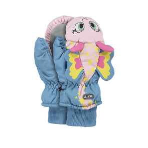 Manusi Copii Barts Nylon Mitts 3D Roz | winteroutlet.ro