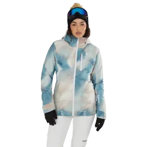 Fundango Pumila Padded Jacket Fehér/Kék Sí és Snowboard kabát | winteroutlet.hu
