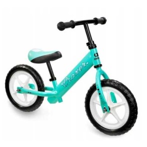 Bicicleta fara pedale Croxer Cadea Black/Mint | winteroutlet.ro