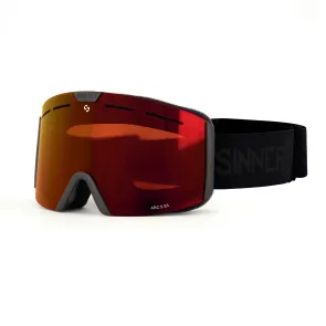 Sinner Arc S Fekete sí és snowboard szemüveg | Winter Outlet