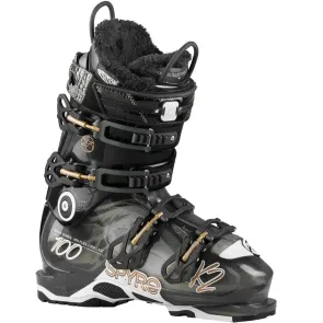 K2 Spyre 100 Fekete/Fehér Sícipő | winteroutlet.hu
