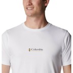 Tricou Columbia CSC Basic Logo Short Sleeve Shirt Alb | winteroutlet.ro