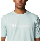 Tricou Columbia CSC Basic Logo Short Sleeve Shirt Albastru Deschis | winteroutlet.ro