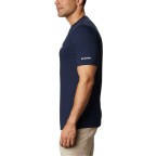 Columbia CSC Basic Logo Short Sleeve Sötétkék Póló | winteroutlet.hu