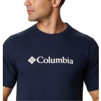 Columbia CSC Basic Logo Short Sleeve Sötétkék Póló | winteroutlet.hu