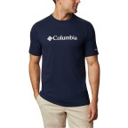 Columbia CSC Basic Logo Short Sleeve Sötétkék Póló | winteroutlet.hu