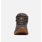 Bocanci Columbia Newton Ridge Plus II Suede WP Gri Inchis | winteroutlet.ro