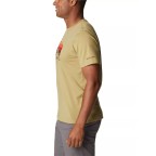 Tricou Columbia Path Lake Graphic Tee II Verde | winteroutlet.ro