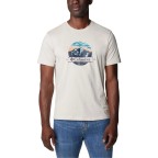 Columbia Path Lake Graphic Tee II Homok Póló | winteroutlet.hu