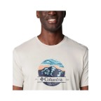 Columbia Path Lake Graphic Tee II Homok Póló | winteroutlet.hu
