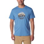 Columbia Path Lake Graphic Tee II Kék Póló | winteroutlet.hu