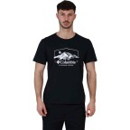 Columbia Path Lake Graphic Tee II Fekete Póló | winteroutlet.hu