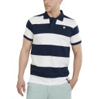 Camasa Fundango Incognito Stripe Poloshirt Albastru/Alb | winteroutlet.ro