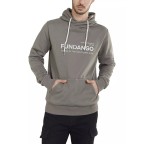 Hanorac Fundango Hoover Hooded Sweatshirt Kaki | winteroutlet.ro