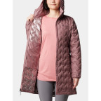 Columbia Delta Ridge II Long Down Jacket Violet Kabát | winteroutlet.hu