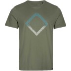 O'Neill Diamond T-Shirt Zöld Póló | winteroutlet.hu