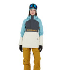Fundango Birch Eco Logo Anorak Világoskék Sí és Snowboard Kabát | winteroutlet.hu