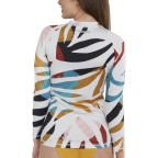 Costum de baie Fundango Joyce Long Sleeve Rashguard Multicolor | winteroutlet.ro