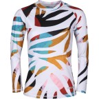 Costum de baie Fundango Joyce Long Sleeve Rashguard Multicolor | winteroutlet.ro