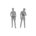 Cabin Zero Bum Hip Bag 2L Zöld övtáska | winteroutlet.hu