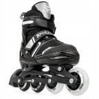 Raven Helixi (LED) Fekete/Szürke állítható görkorcsolya | winteroutlet.hu