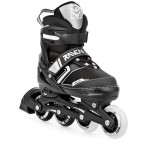 Raven Helixi (LED) Fekete/Szürke állítható görkorcsolya | winteroutlet.hu