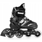 Raven Helixi (LED) Fekete/Szürke állítható görkorcsolya | winteroutlet.hu