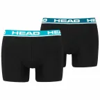 Head Basic Boxer 2P Kék/Fekete alsónemű | winteroutlet.hu