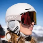 Casca schi si snowboard Sinner Kaiser Alb Mat | winteroutlet.ro