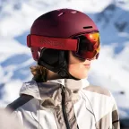 Casca schi si snowboard Sinner Kaiser Visiniu Mat | winteroutlet.ro