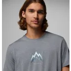Columbia Parsons Point Short Sleeve Graphic Tee Szürke Póló | winteroutlet.hu