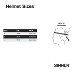 Sinner Fortune Fekete Sí és Snowboard sisak | Winter Outlet