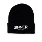 Sinner Sinner As I Am Fekete sapka | Winter Outlet