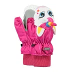 Mănuși Copii Barts Nylon Mitts 3D Fuchsia | winteroutlet.ro