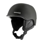 Casca schi si snowboard Sinner Fortune Negru Mat | winteroutlet.ro