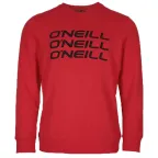 Hanorac O'Neill Triple Stack Crew Sweatshirt Rosu | winteroutlet.ro