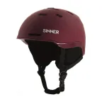 Casca schi si snowboard Sinner Kaiser Visiniu Mat | winteroutlet.ro